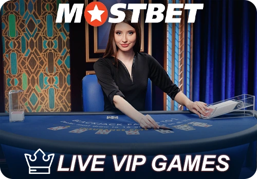 Live дилерлери менен оюндар Mostbet